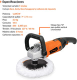Truper PULA-7A3, Pulidora 7", Profesional, 1 200 W